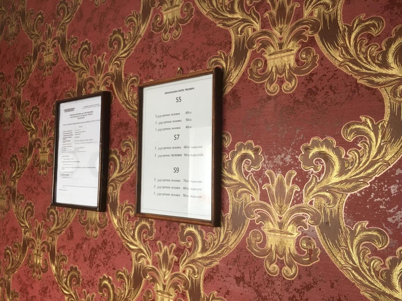 Hotel Triumph Ninotsminda エクステリア 写真